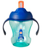Tommee Tippee Bidon ze słomką niekapek Rakieta 230ml 6m+ zielony