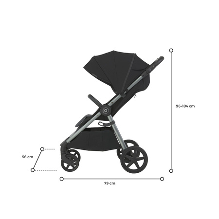 Espiro Wózek spacerowy Wave 317 Gray Melody