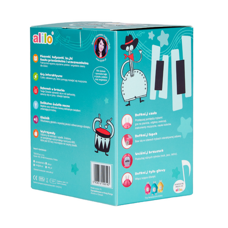 Alilo Króliczek Happy Bunny P1 żółty