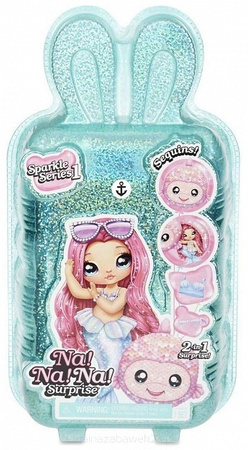 Na! Na! Na! Surprise 2w1 Seria 1 Lalka + Pompon