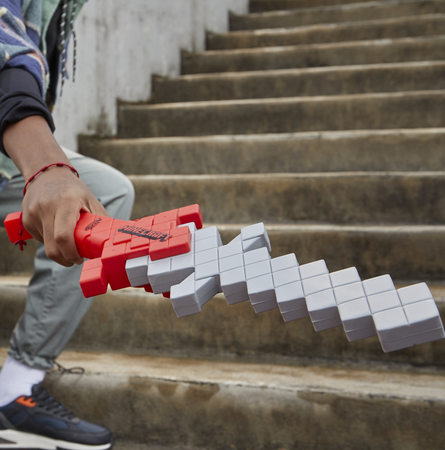 Hasbro Nerf - Wyrzutnia Minecraft Heartstealer Miecz + strzałki F7597