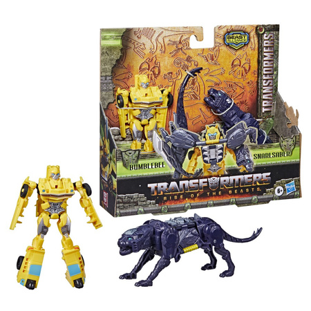 Hasbro Transformers Beast Alliance - Figurka Beast Combiner Bumblebee 13 cm Rise of the Beasts 2-pack F4617