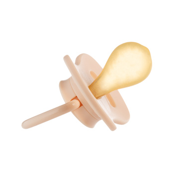 Canpol babies Smoczek uspokajający kauczukowy 0-6m okrągły NUDE