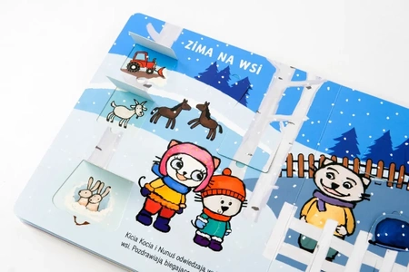 Kicia Kocia i Nunuś. Jaka piękna zima