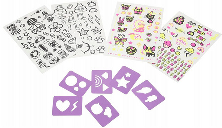 Jakks Pacific Maszynka do tatuażu z szablonami