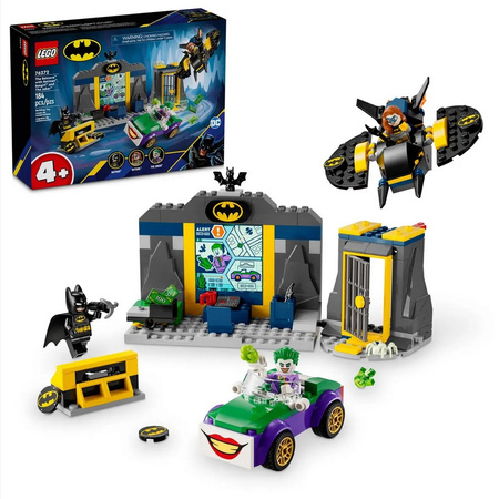 Lego 76272 Jaskinia Batmana z Batmanem, Batgirl i Jokerem