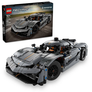 Lego 42173 Technic Szary hipersamochód Koenigsegg Jesko Absolut