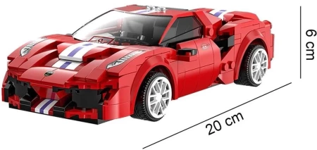 CadA Zestaw Klocków Konstrukcyjnych Race Car Wyścigówka