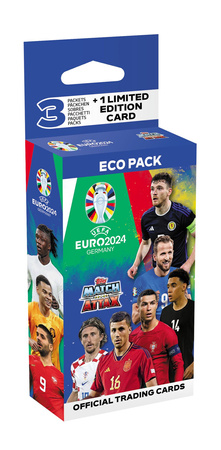 Karty TOPPS Match Attax Euro 2024 mini Eco Pack