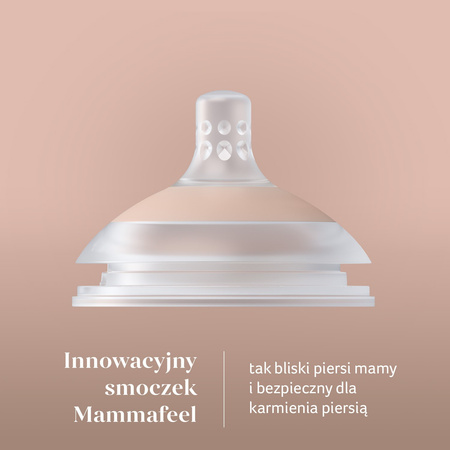 Lovi Smoczek dynamiczny do karmienia Mammafeel 0m+ MINI 1 szt.