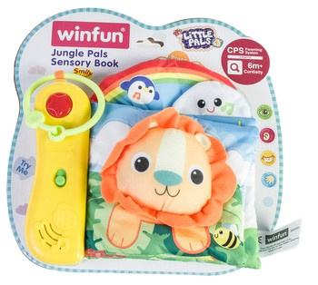 Winfun Sensoryczna książeczka Dżungla