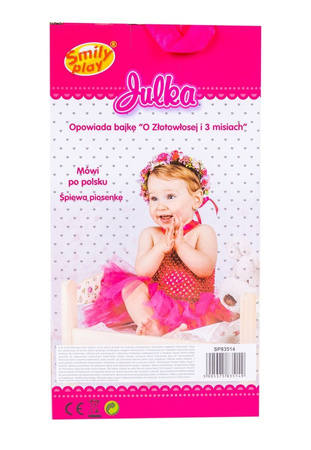 Smily Play Lalka Julka 32 cm w pudełku prezentowym SP83514