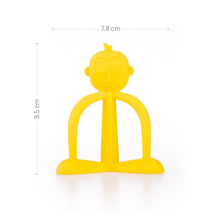 Gryzak Uspokajający Małpka Żółty GiliGums