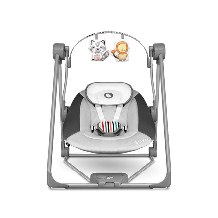 Lionelo Leżaczek bujaczek Otto Cozy Grey