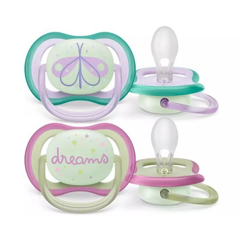 Avent Philips Smoczek ultra air Nighttime 0 - 6 m