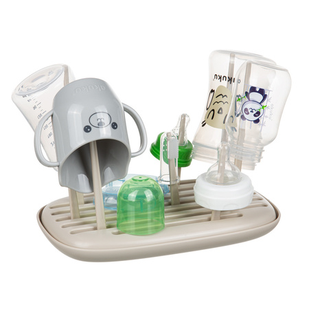 Akuku Składana suszarka na butelki i akcesoria