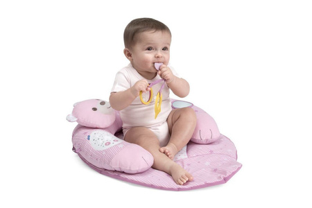 Gniazdko z poduszką First Dreams Różowe Chicco
