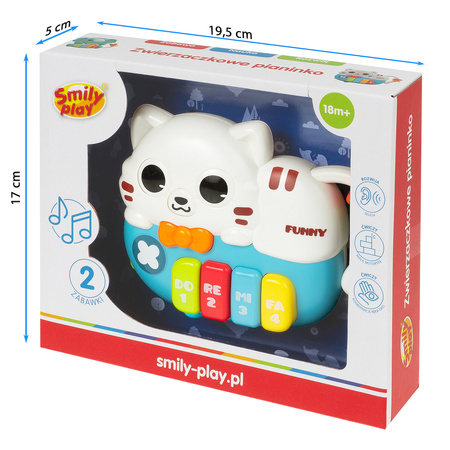 Smily Play Zwierzaczkowe pianinko Kotek