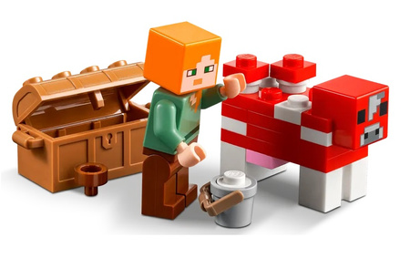 Lego Minecraft 21179 Dom w grzybie