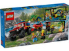 Lego 60412 City Terenowy wóz strażacki z łodzią ratunkową