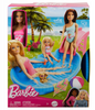 Mattel Lalka Barbie z basenem i zjeżdżalnią