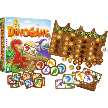 Trefl Gra planszowa Dinogang