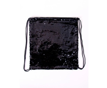 Yoclub Plecak Worek z Cekinami odwracalnymi Czarny