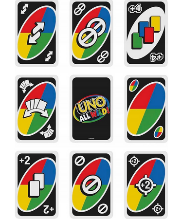 Mattel Gra karciana UNO All Wild