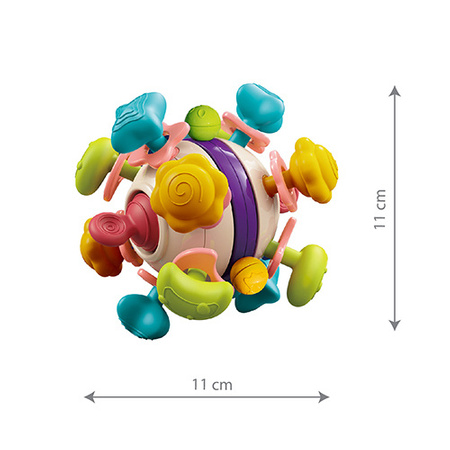 Babyono Gryzak sensoryczny STAR BALL