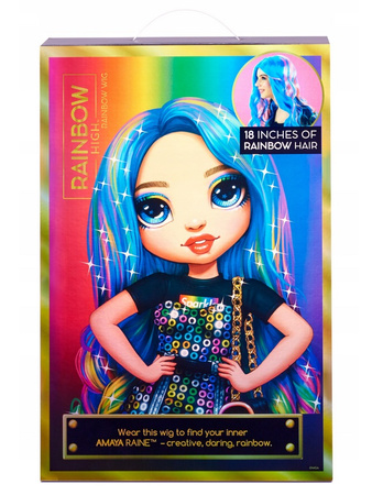 Rainbow High Tęczowa Peruka