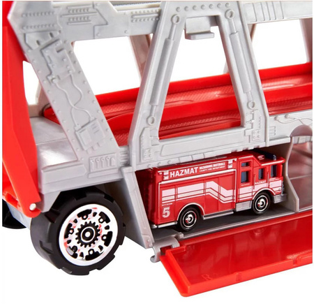 Matchbox Transporter Wóz strażacki GWM23