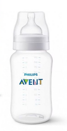 Philips Avent Butelka dla niemowląt 330 ml smok 3m+ SCY106/01