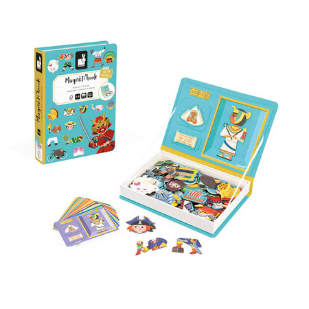 Janod Magnetyczna układanka Historia Magnetibook