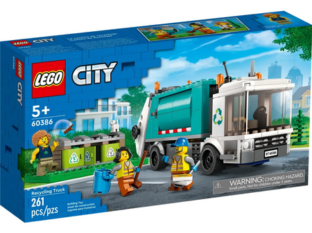 Lego City 60386 Ciężarówka recyklingowa