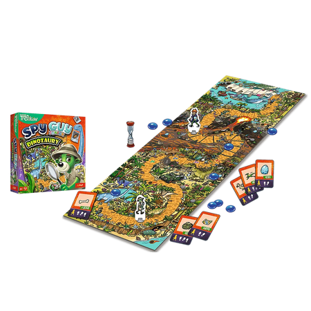 Trefl Gra rodzinna Spy Guy Junior Dinozaury