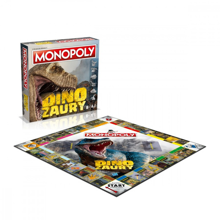 Winning Moves Gra Monopoly Dinozaury