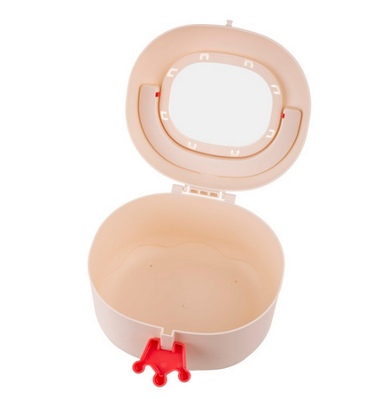 Akuku Ozdobny pojemnik na grzechotki i gryzaki