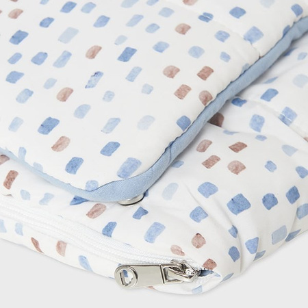 Mayoral Śpiworek uniwersalny z nadrukiem Baby OLD BLUE