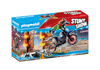 Pokaz kaskaderski - Motor z płonącą przeszkodą Playmobil 70553