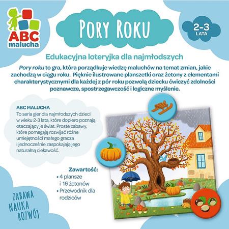 Trefl Gra edukacyjna Pory roku/ABC Malucha