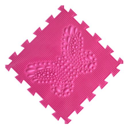 Mata do masażu (ortopedyczna) modułowa ORTHO PUZZLE MIX Pierwsze kroki