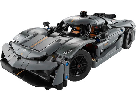 Lego 42173 Technic Szary hipersamochód Koenigsegg Jesko Absolut