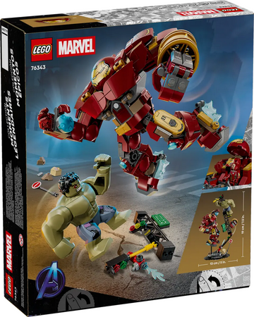 Lego 76343 Marvel Epicka bitwa: Hulkbuster kontra Hulk