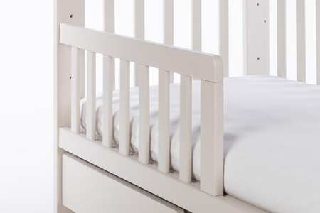 DREWEX Łóżeczko tapczanik EVA Cashmere + szuflada