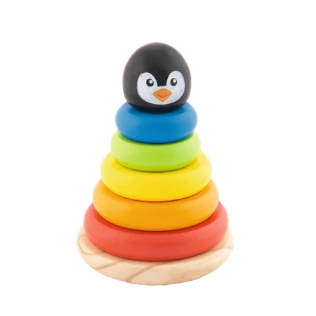Vtech Drewniana piramidka pingwin Edwin