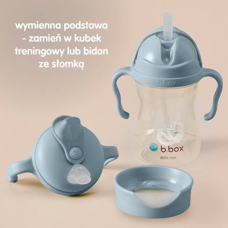 B.box Kubek z miękkim ustnikiem 4m+ Blush