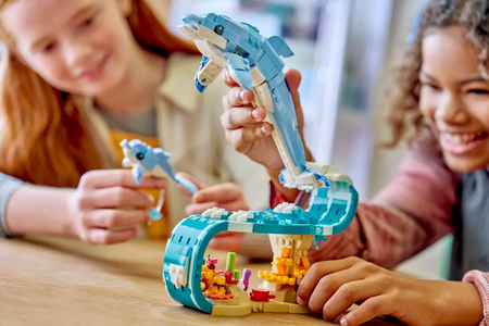 Lego 31385 Creator 3w1 Zwierzęta morskie: piękny delfin