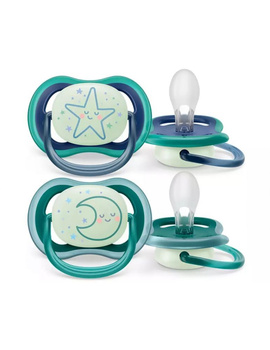 Avent Philips Smoczek ultra air Nighttime 6 - 18 m