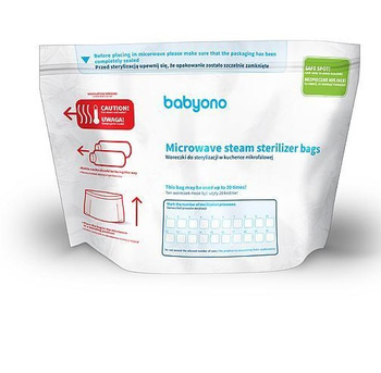 Babyono Woreczki do sterylizacji w kuchence mikrofalowej 1038