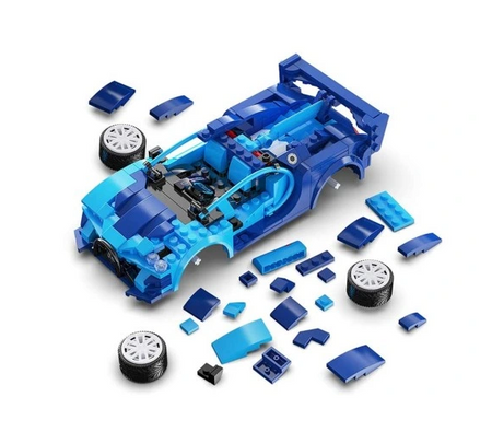 CadA Zestaw Klocków Konstrukcyjnych Blue Race Car